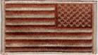 Reversed American Flag Patch (subdued)