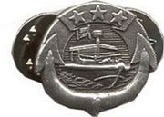 RIVER PATROL small hat pin silver