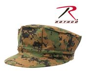 ROTHCO  8 point  WOODLAND DIGITAL CAMO MARINE CORPS FATIGUE CAP