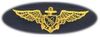 59 NAVAL ASTRONAUT, Breast Device, on Olive green fabric 59 NAVAL ASTRONAUT, Breast Device, on Olive green fabric