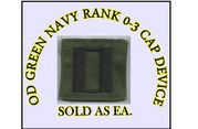 Cap Device LT 0-3 Navy Embroidered  Subdued OD Green