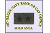 Cap Device Rear Admiral Upper Navy Embroidered Desert ODGreen 