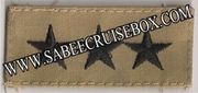 Cap Device VIce Admiral 0-9 Navy Embroidered Desert Tan 