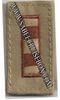 Cap Device WO2 Warrant Officer 2 Navy Embroidered  - Desert Tan