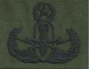 20 Master EOD Breast Device, on Olive green fabric 20 Master EOD Breast Device, on Olive green fabric