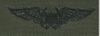 50 Naval Flight Officer, Breast Device, on Olive green fabric 50 Naval Flight Officer, Breast Device, on Olive green fabric