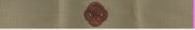 SCUBA DIVER, Breast Device, Embroidered in TAN Thread on TAN fabric