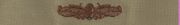 SURFACE WAREFARE DENTAL, Breast Device, Embroidered in Gold Thread on TAN fabric