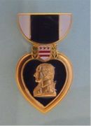 SBCB Purple Heart Medal Hat Pin