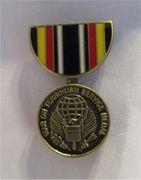 SBCB WAR ON TERRORISM SERVICE MEDAL HAT PIN