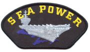 SEA POWER HAT PATCH