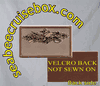 Seabee COMBAT Warfare Flight Suit Tag  with Velcro