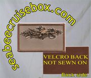 Seabee COMBAT Warfare Flight Suit Tag  with Velcro