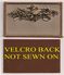 Seabee COMBAT Warfare Flight Suit Tag  with Velcro