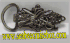 Seabee combat warfare (SCW) key chain