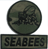 seabee left arm patch with velcro for multi-cam 