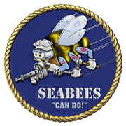 Seabee logo stickers