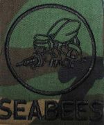 Seabee pocket replacement woodland green cotton (winters)