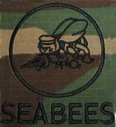 Seabee pocket replacement woodland green ripstop (summers)