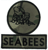 seabee right arm patch with velcro for multi-cam 