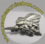 seabee small hat pin
