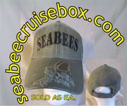 SEABEES BALL CAP OD GREEN EE-5775