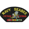 SEABEES VN VET HAT PATCH