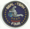 Seal Team Four COMMAND HARDHAT STICKER Seal Team Four COMMAND HARDHAT STICKER