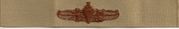 SPECIAL OPERATIONS (WARFARE), Breast Device, Embroidered in Gold Thread on TAN fabric