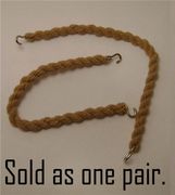 Tan Boot Blousing Straps