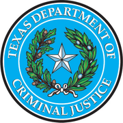 Texas Department of Criminal Justice command sticker