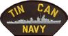 TIN CAN NAVY HAT PATCHES