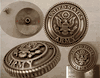U.S.ARMY CONCHO 1 1/4"