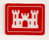 U.S. Army Corps of Engineers Hardhat sticker 2"w x 1.5 H