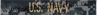  U. S. Navy breast Taps with gold letters.