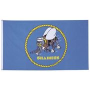 U. S. Navy Seabee Flag (3 feet X 5 feet)
