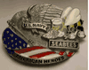 U.S. Navy Seabees American Heroes Belt Buckle