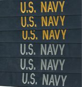 U S NAVY Uniform Tape in Coverall Blue