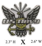 US NAVY SILVER CREST