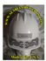 USAF hardhat Single Bolts and Clouds General sticker in sliver