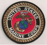 usmc 4 inch patchFlb1663