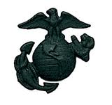 USMC EMBLEM subdued small hat pin