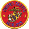 USMC Round patch