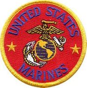 USMC Round patch