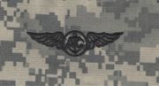USN ACU EMBROIDERED AIRCREW QUALIFICATION BADGES - NO VELCRO