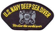 USN DIVER PATCHES