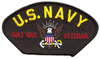USN GULF WAR VET HAT PATCH
