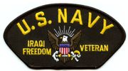 USN IRAQI FREED PATCH