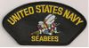 USN SEABEES HAT PATCH FLB1487