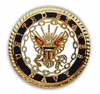 USN small hat pin